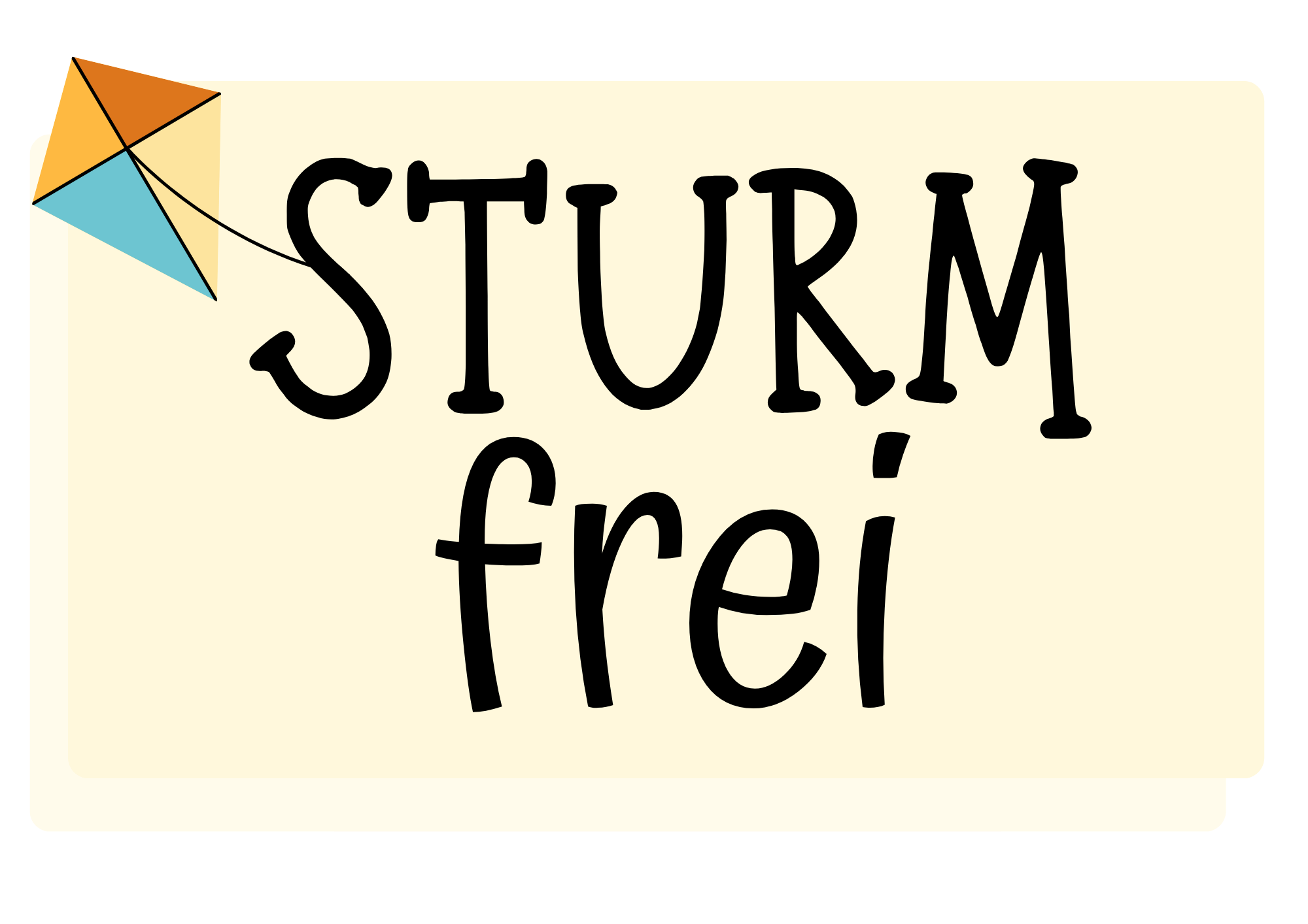 Logo Sturmfrei Gelb